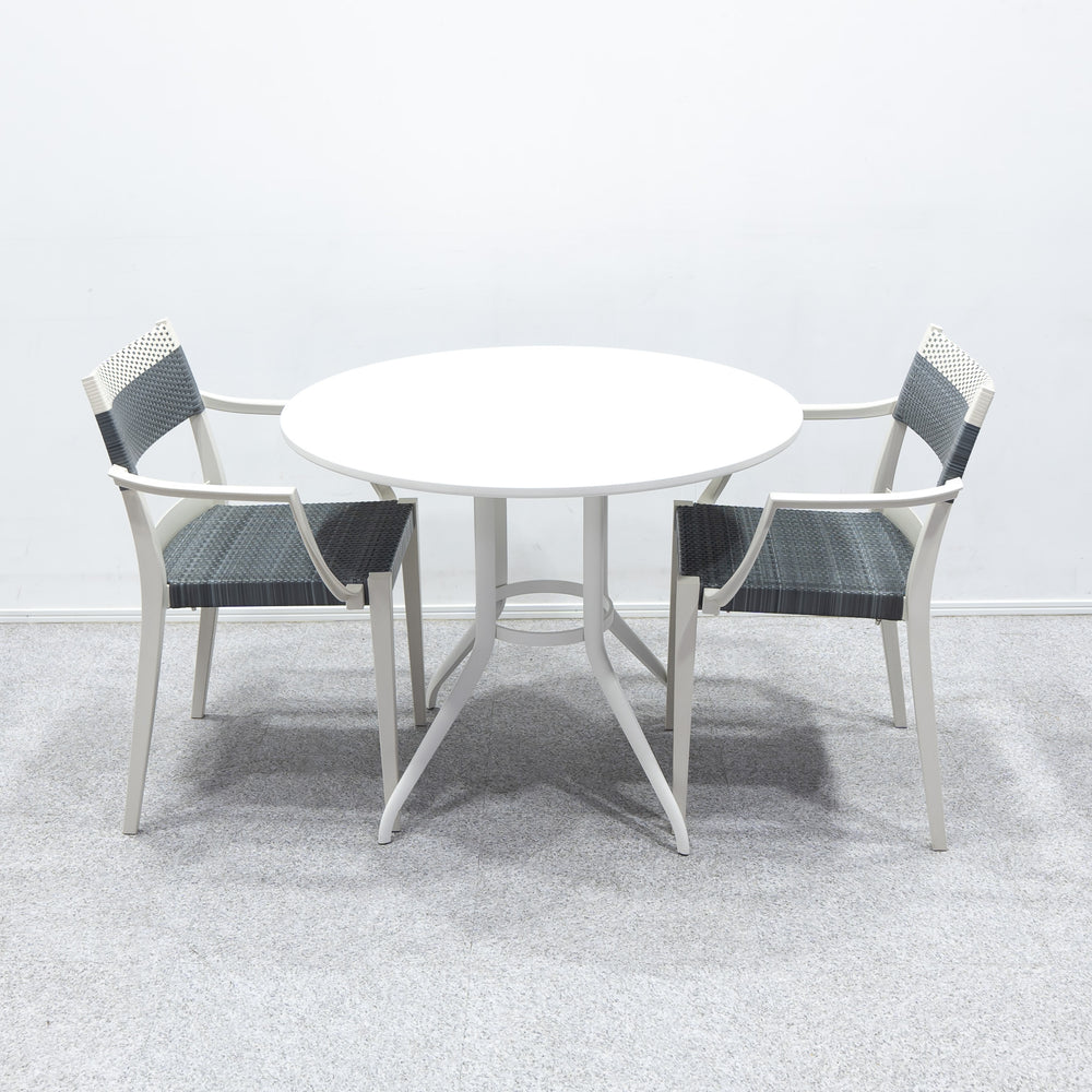 DEDON / Injoy Round Dining Table , Play Armchair