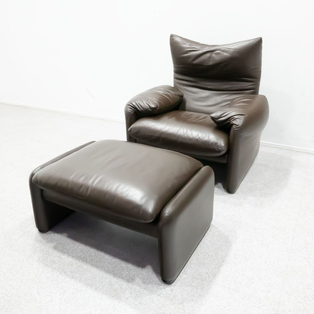 Cassina / 675 MARALUNGA 1P BROWN , OTTOMAN