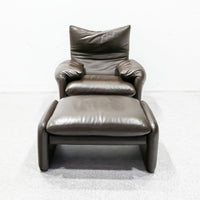 Cassina / 675 MARALUNGA 1P BROWN , OTTOMAN