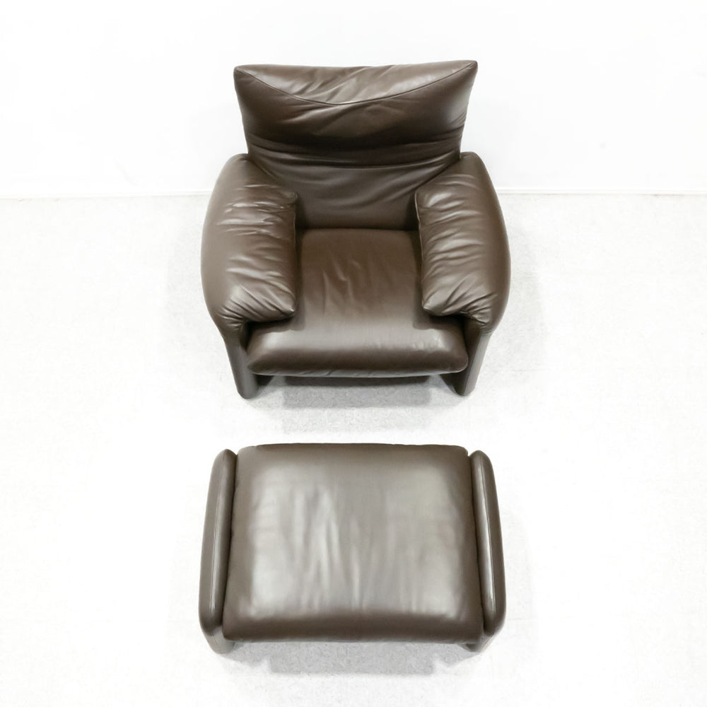 Cassina / 675 MARALUNGA 1P BROWN , OTTOMAN