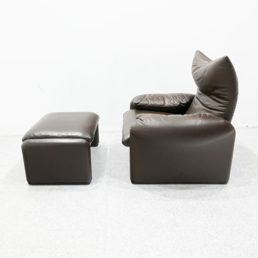 Cassina / 675 MARALUNGA 1P BROWN , OTTOMAN