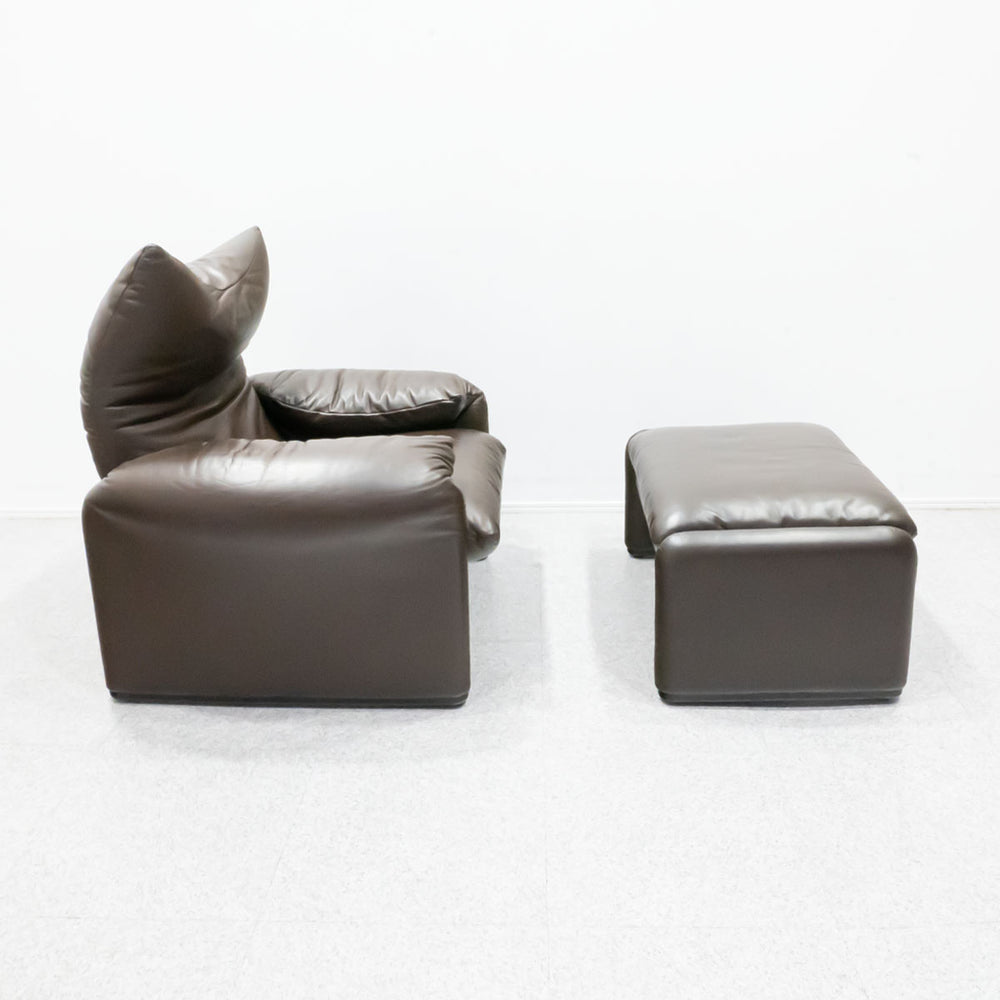 Cassina / 675 MARALUNGA 1P BROWN , OTTOMAN
