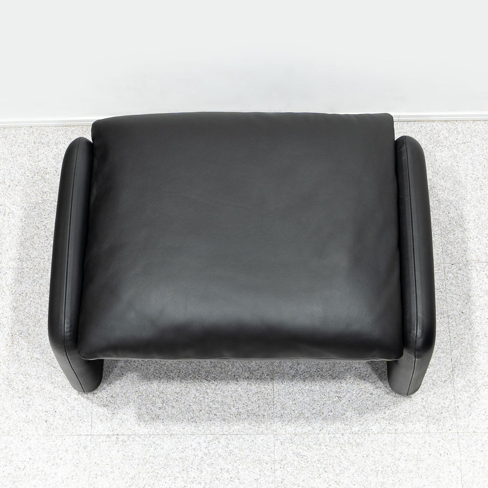 Cassina / 675 MARALUNGA 3P BLACK , OTTOMAN
