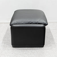 Cassina / 675 MARALUNGA 3P BLACK , OTTOMAN