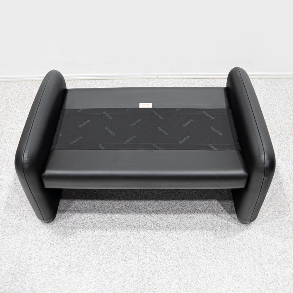 Cassina / 675 MARALUNGA 3P BLACK , OTTOMAN