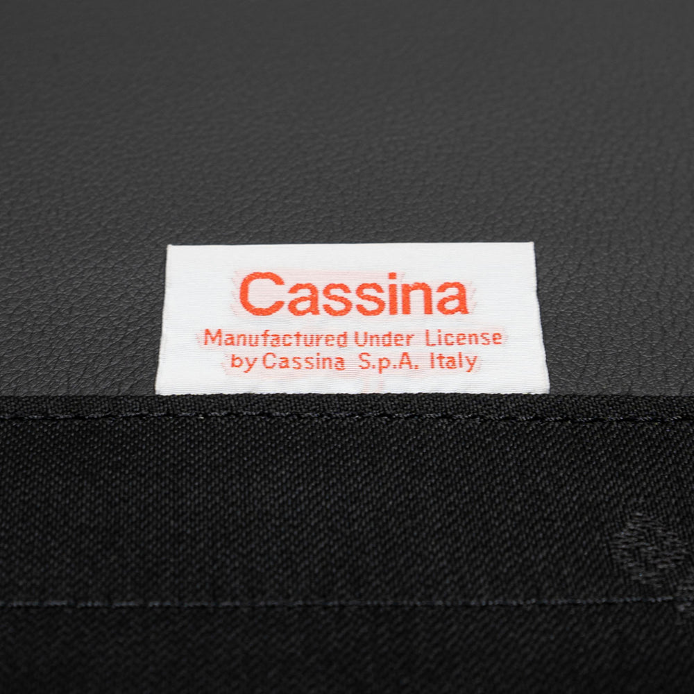 Cassina / 675 MARALUNGA 3P BLACK , OTTOMAN