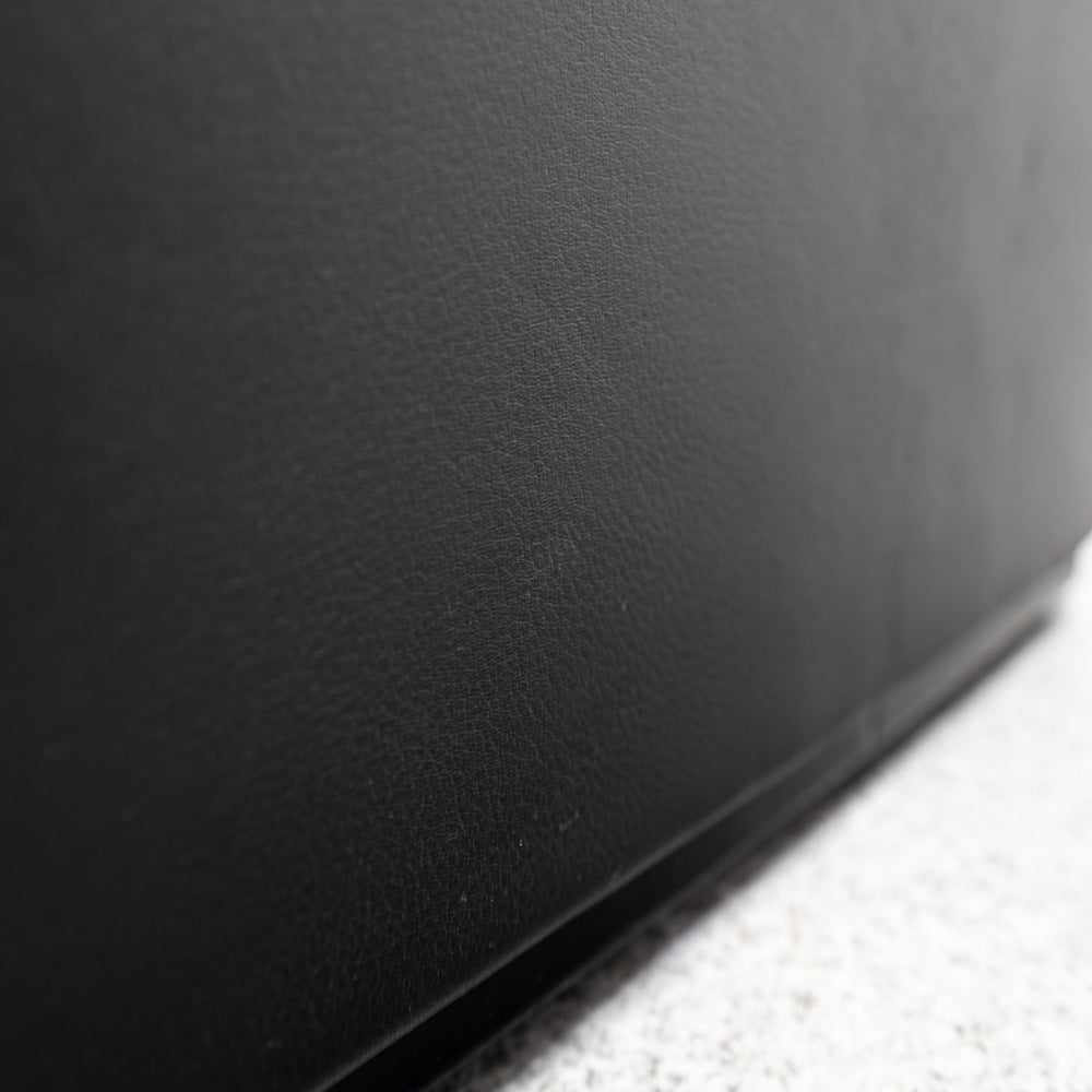 Cassina / 675 MARALUNGA 3P BLACK , OTTOMAN