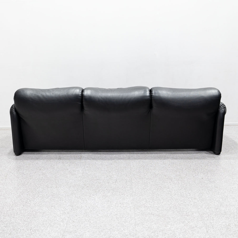 Cassina / 675 MARALUNGA 3P BLACK , OTTOMAN