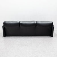 Cassina / 675 MARALUNGA 3P BLACK , OTTOMAN