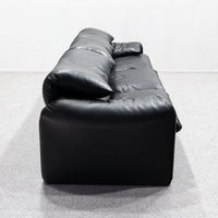 Cassina / 675 MARALUNGA 3P BLACK , OTTOMAN