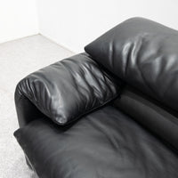 Cassina / 675 MARALUNGA 3P BLACK , OTTOMAN