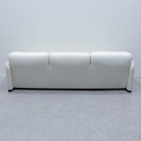 Cassina / 675 MARALUNGA 3P WHITE LEATHER