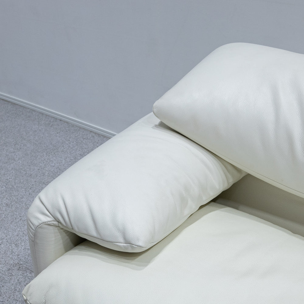 Cassina / 675 MARALUNGA 3P WHITE LEATHER
