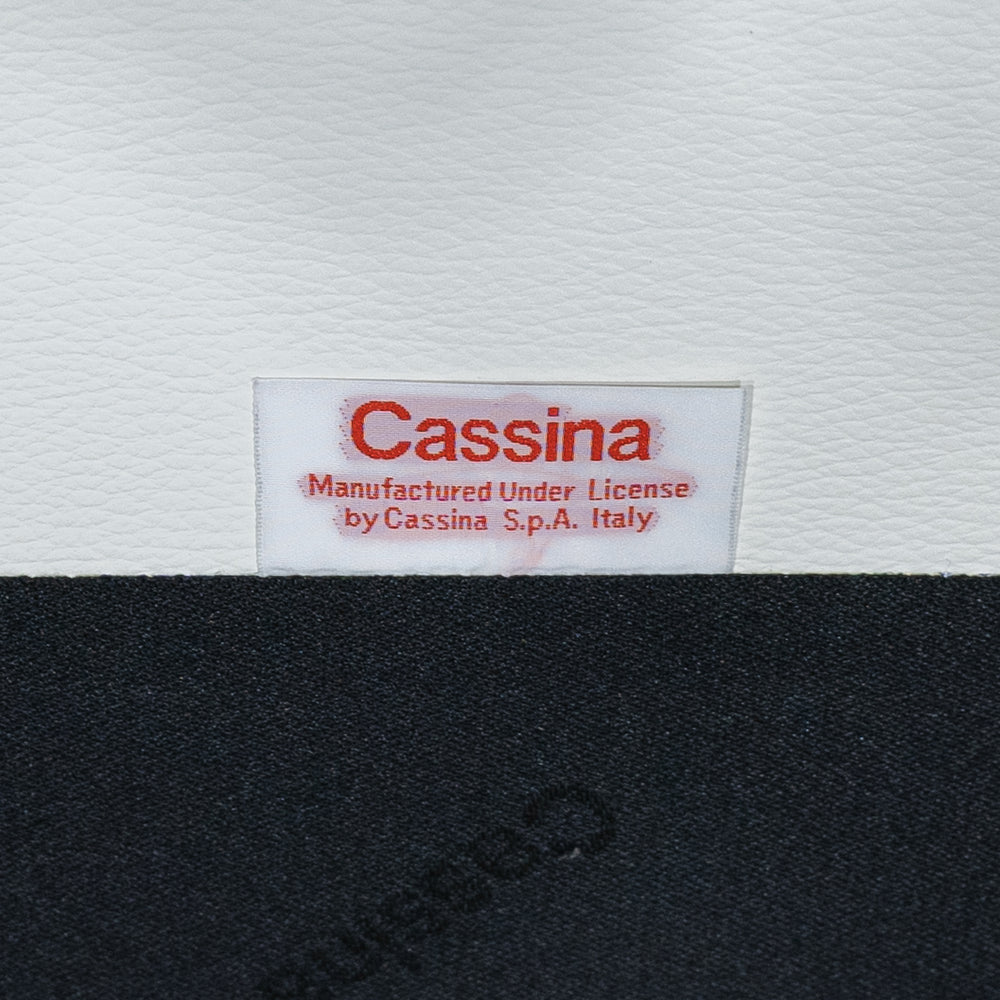 Cassina / 675 MARALUNGA 3P WHITE LEATHER