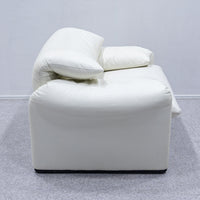 Cassina / 675 MARALUNGA 1P WHITE LEATHER