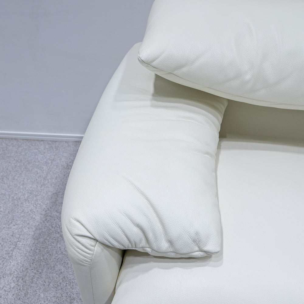 Cassina / 675 MARALUNGA 1P WHITE LEATHER