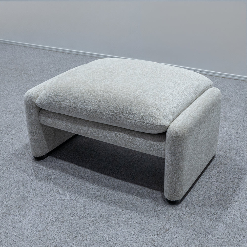 Cassina / 675 MARALUNGA 1P SNOW BEIGE FABRIC , OTTOMAN
