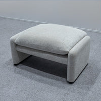 Cassina / 675 MARALUNGA 1P SNOW BEIGE FABRIC , OTTOMAN