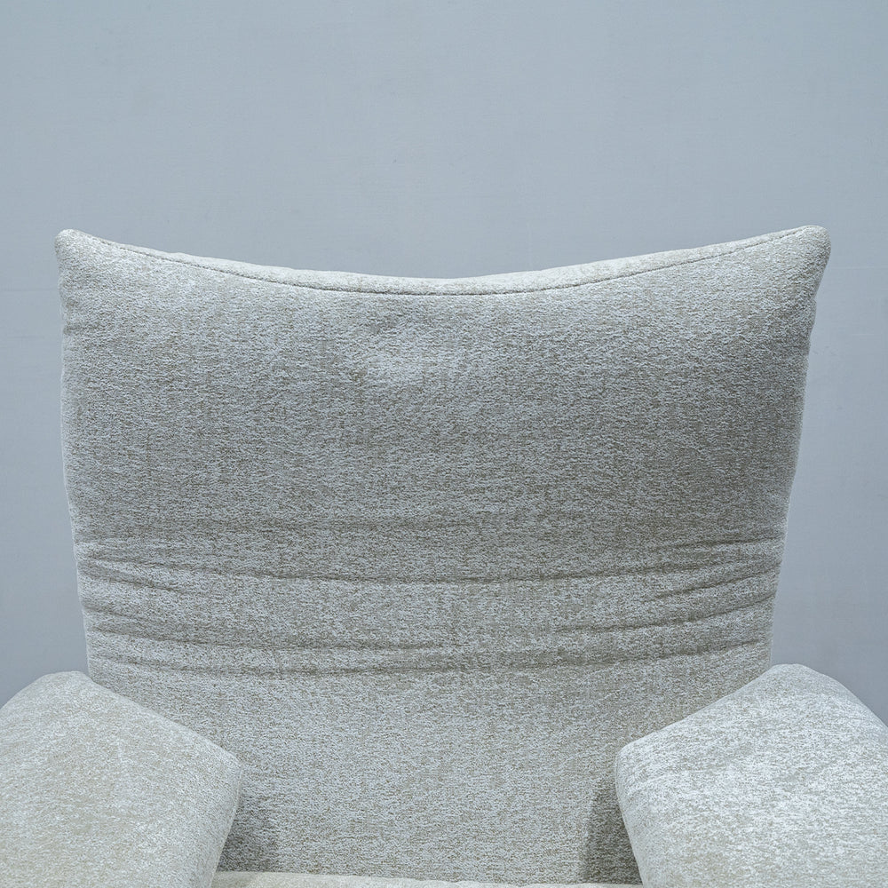 Cassina / 675 MARALUNGA 1P SNOW BEIGE FABRIC , OTTOMAN