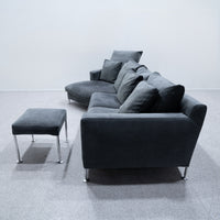B&B ITALIA / HARRY 3P SOFA , OTTOMAN