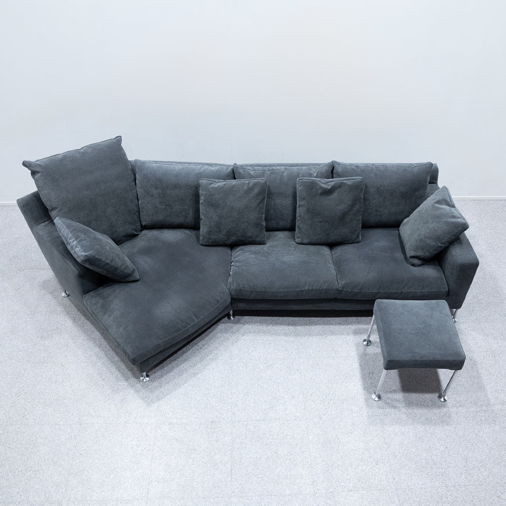 B&B ITALIA / HARRY 3P SOFA , OTTOMAN