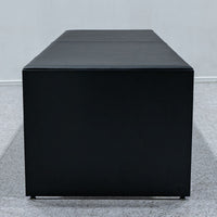 Cassina ixc. / AIR FRAME 3014 leather sheet bench