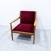 Ritzwell / CLAUDE EASY CHAIR RED