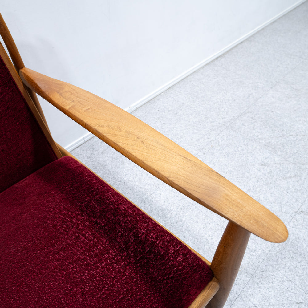 Ritzwell / CLAUDE EASY CHAIR RED
