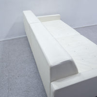 Poltrona Frau / Kennedee Ferrari model 3P sofa  White
