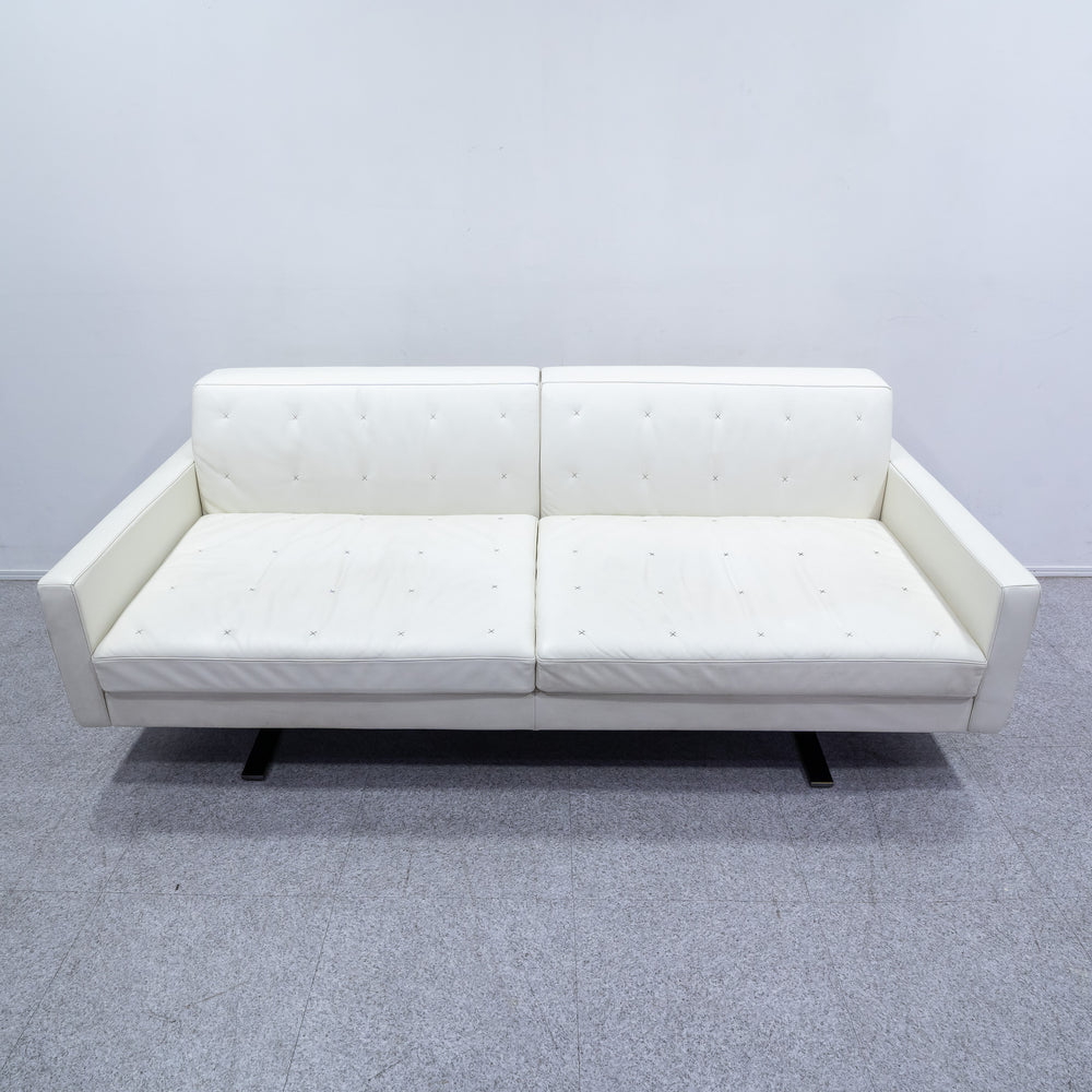 Poltrona Frau / Kennedee Ferrari model 3P sofa  White