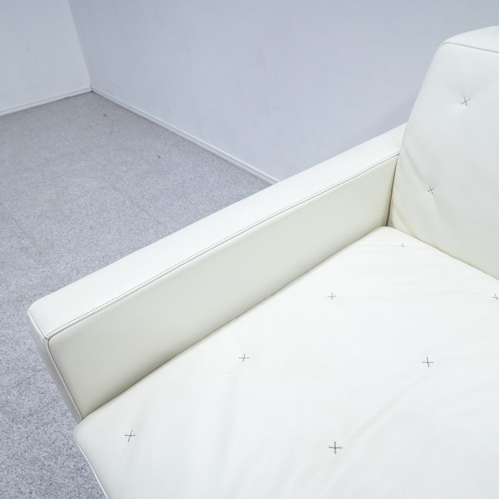 Poltrona Frau / Kennedee Ferrari model 3P sofa  White