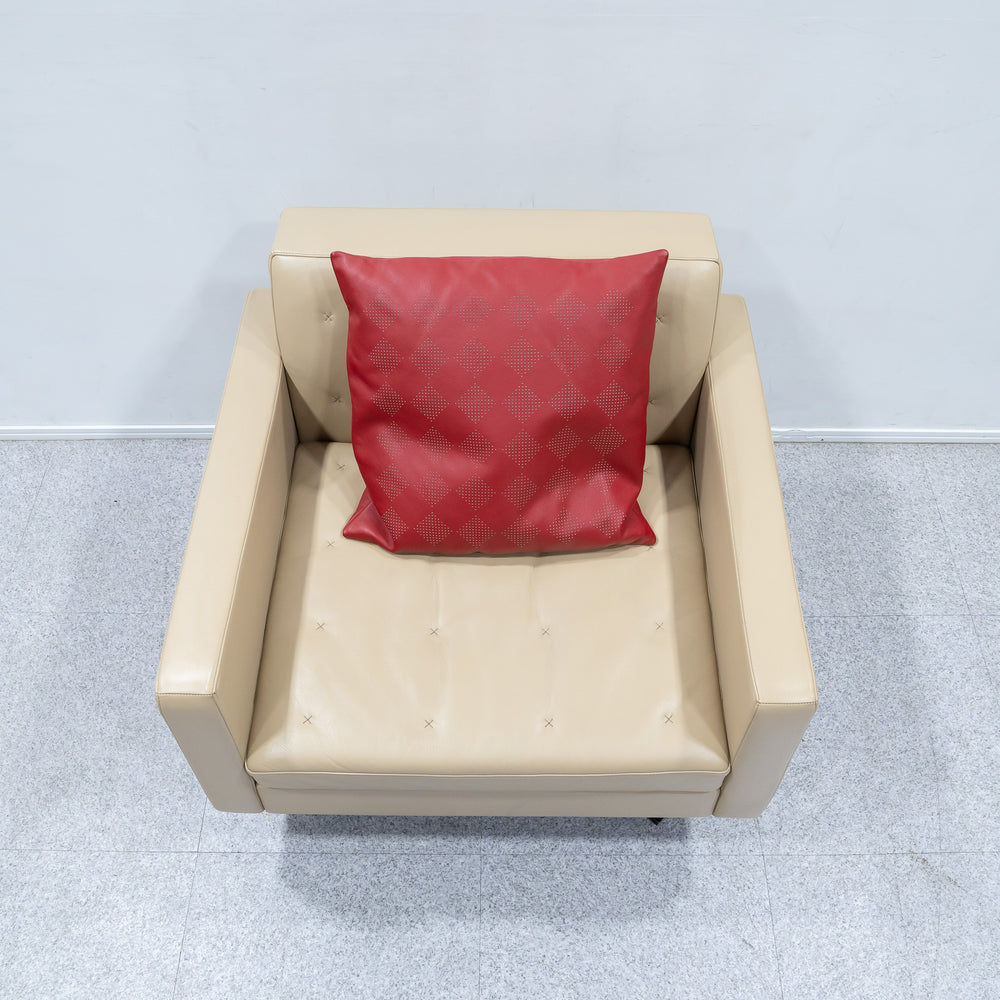Poltrona Frau / Kennedee Ferrari model 1P sofa , cushion