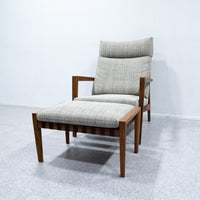 Ritzwell / BLAVA HIGH BACK EASY CHAIR , OTTOMAN