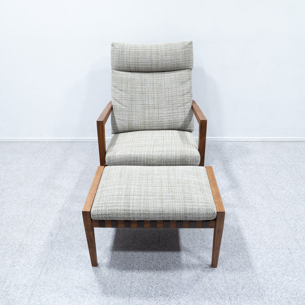 Ritzwell / BLAVA HIGH BACK EASY CHAIR , OTTOMAN