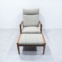 Ritzwell / BLAVA HIGH BACK EASY CHAIR , OTTOMAN