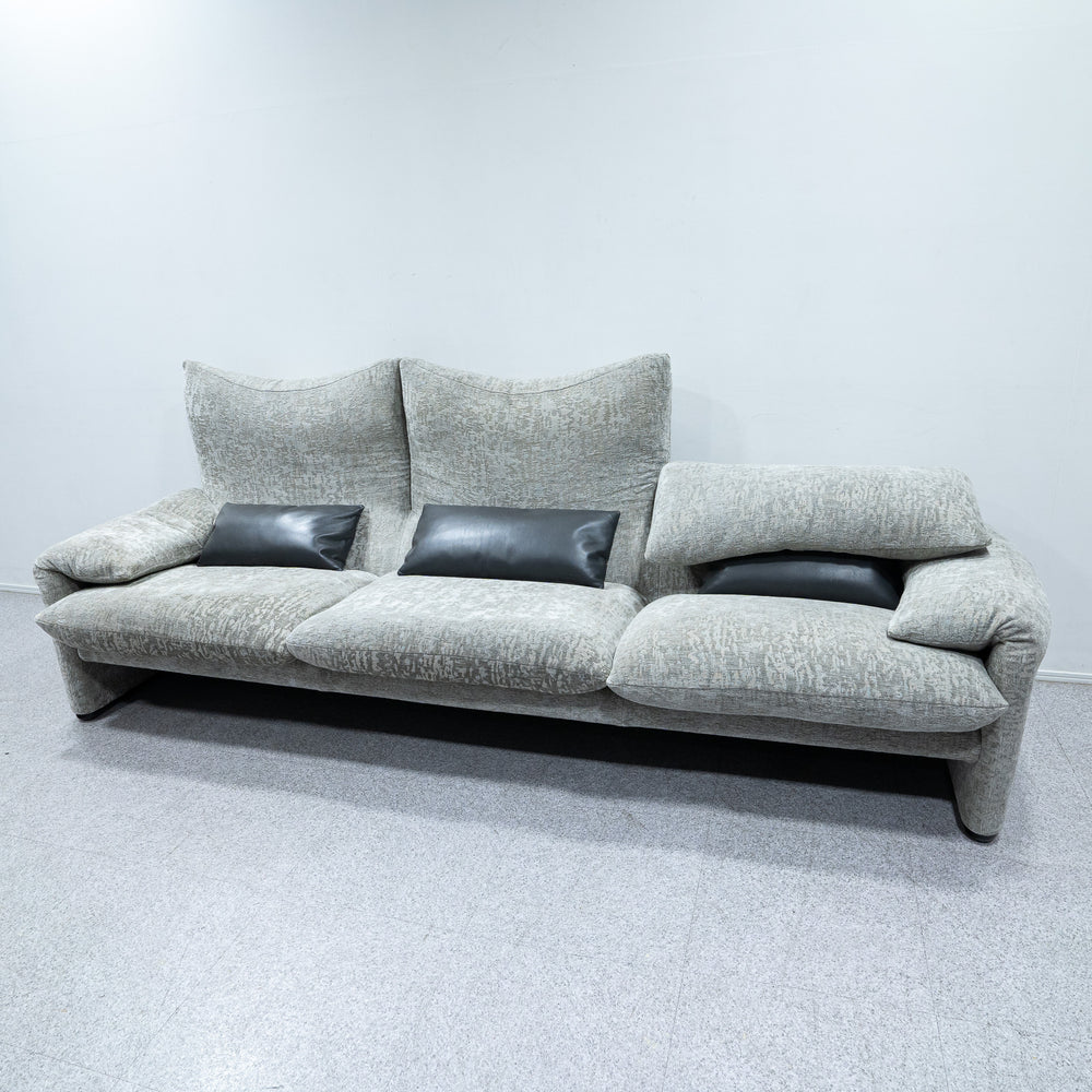Cassina / 675 MARALUNGA 3P GRAY FABRIC
