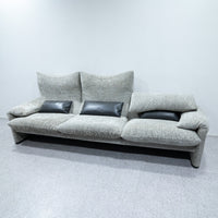 Cassina / 675 MARALUNGA 3P GRAY FABRIC
