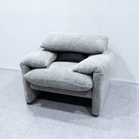 Cassina / 675 MARALUNGA 1P GRAY FABRIC