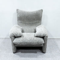 Cassina / 675 MARALUNGA 1P GRAY FABRIC