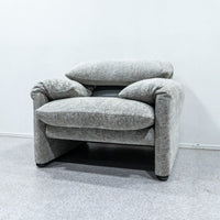 Cassina / 675 MARALUNGA 1P GRAY FABRIC