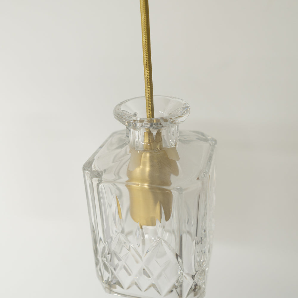LEE BROOM / SQUARE DECANTER CLASSIC PENDANT / リー・ブルーム