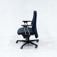 【中古品】キャスターチェア/ ノーブランド