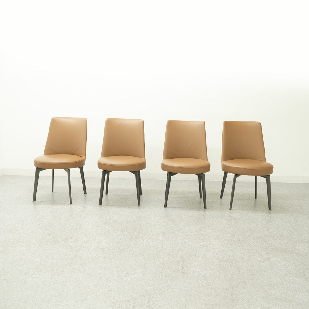 【展示品】FLEXFORM  / HERA 4脚セット / フレックスフォルム