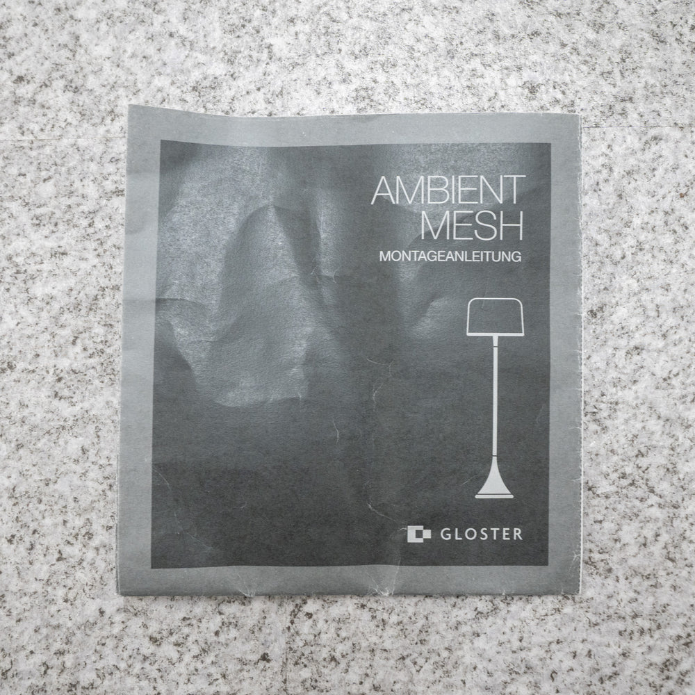 【展示品】GLOSTER / AMBIENT MESH TALL LANTERN / グロスター