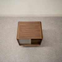 【展示品】ZUIVER / Bedstand Groove Walnut / ザイファー