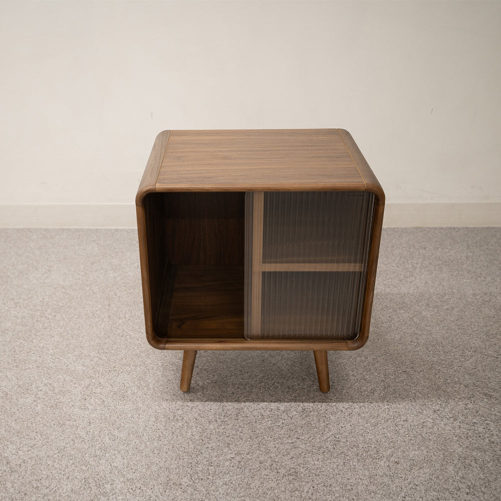 【展示品】ZUIVER / Bedstand Groove Walnut / ザイファー