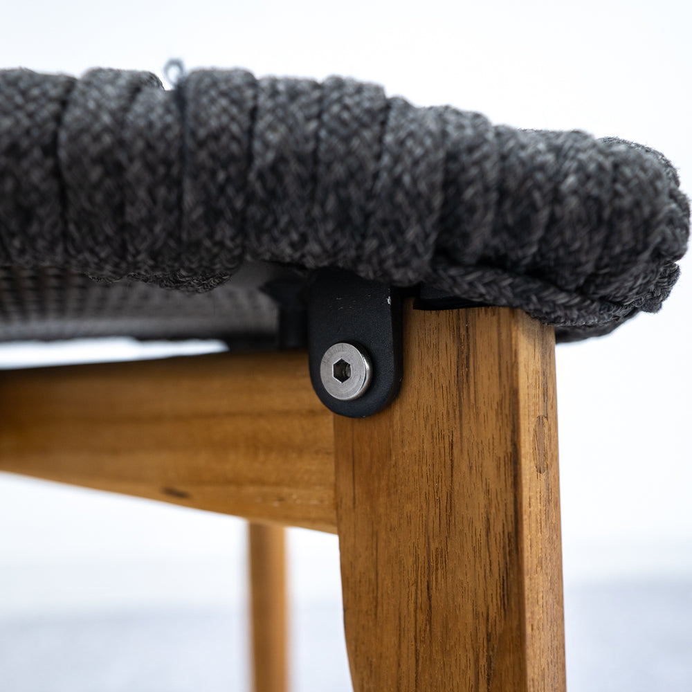 Ethimo / Knit Stackable Dining Chair Lava