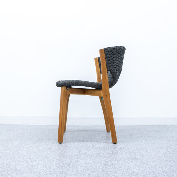 Ethimo / Knit Stackable Dining Chair Lava