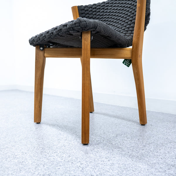 Ethimo / Knit Stackable Dining Chair Lava