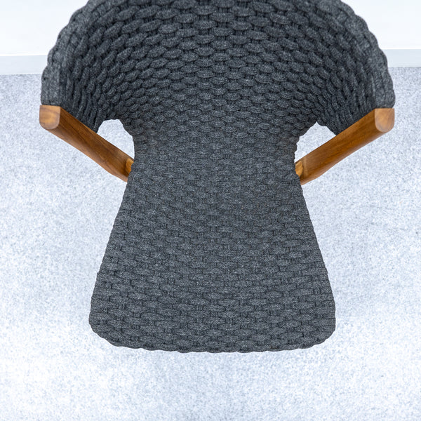 Ethimo / Knit Stackable Dining Chair Lava